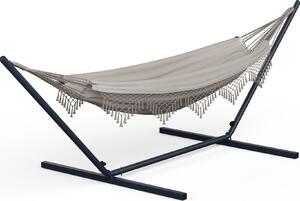 BlumfeldtSwayStation Boho hamak, 400 x 116 cm, odporny na warunki atmosferyczne, odporny na korozję