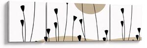 Obraz - Łąka graficzna N⁰2 (170x50 cm)