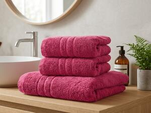 Ręcznik Classic 50 x 100 cm purpurowy, 100% bawełna