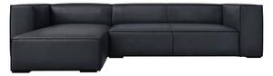 Ciemnoniebieski skórzany narożnik (lewostronny) Madame – Windsor & Co Sofas