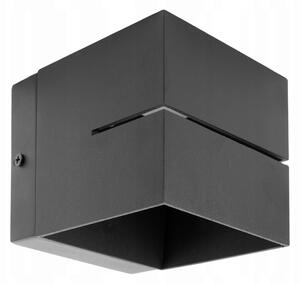 Kinkiet Lampa Ścienna Natynkowa Cube 2 kostka G9 czarna