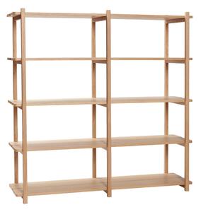 Regał z drewna dębowego 150x150 cm Mason – Hübsch