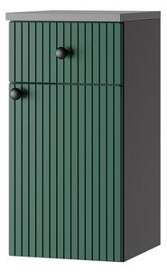 Zielona podwieszana szafka łazienkowa - Milton 6X