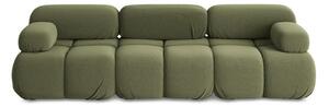 Jasnozielona aksamitna sofa modułowa 285 cm Lokua – Makamii