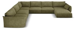 Zielony narożnik (lewostronny) Vanda – Mazzini Sofas