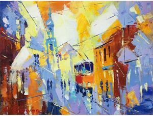 Obraz 100x70 cm Town – Wallity