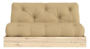 Jasnobrązowa rozkładana sofa 145 cm Flip – Karup Design