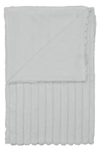 Biały koc z mikropluszu 130x170 cm Cosy Ribbed – Catherine Lansfield