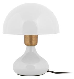 Biała lampa stołowa z metalowym kloszem (wysokość 23 cm) Binc – Leitmotiv