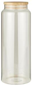Szklany pojemnik na żywność BAMBOO z bambusową pokrywką 1750 ml