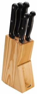 Zestaw noży SOLA KNIFE w drewnianym bloku, 6 szt