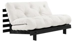 Kremowa rozkładana sofa 140 cm Roots Black Night – Karup Design
