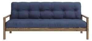Ciemnoniebieska rozkładana sofa 205 cm Knob – Karup Design