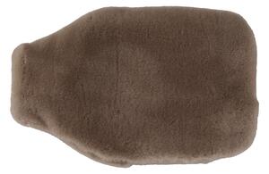 Szarobrązowy termofor z mikropluszu 2 l Warmers – Tiseco Home Studio