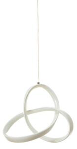 Lampa geometryczna LED wisząca sufitowa AT46-1SL-White