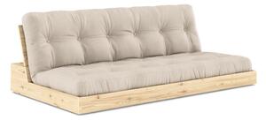 Beżowa rozkładana sofa 196 cm Base – Karup Design