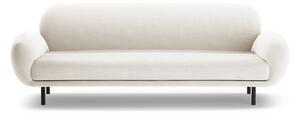 Biała sofa z materiału bouclé 208 cm Poppy – Micadoni