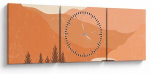 Obraz - Vintage van N⁰1 (z zegarem) (90x30 cm)