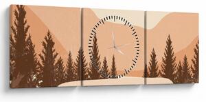 Obraz - Vintage van N⁰2 (z zegarem) (90x30 cm)