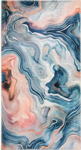 Niebiesko-różowy dywan odpowiedni do prania 60x100 cm Colors of Joy – Vitaus