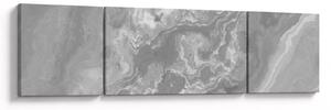 Obraz - Marmur w czerni i bieli (170x50 cm)