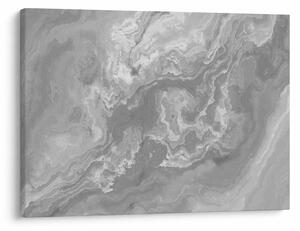Obraz - Marmur w czerni i bieli (70x50 cm)