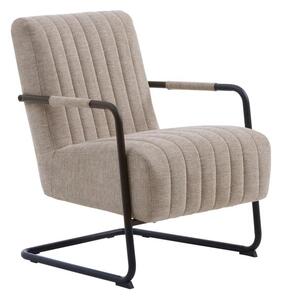 Beżowy fotel Trout – Unique Furniture