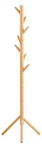 Bambusowy wieszak w naturalnym kolorze ø 50x163 cm Wanaka – House Nordic