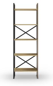 Regał w dekorze dębu 58x175 cm Ara – Marckeric