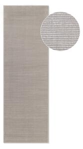 Szaro-kremowy chodnik 80x240 cm Perles Dolomite – Elle Decoration