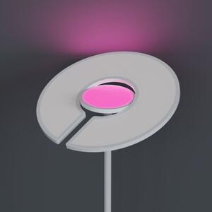 Lampa stojąca nowoczesna biała RGB LED 48W Cento Italux