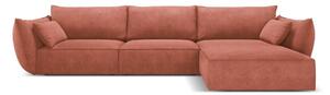 Czerwony narożnik (prawostronny) Vanda – Mazzini Sofas