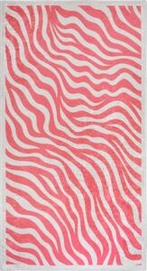 Różowy dywan odpowiedni do prania 60x100 cm Red Zebra – Vitaus
