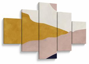 Obraz - Góry akwarelowe N⁰3 (125x70 cm)