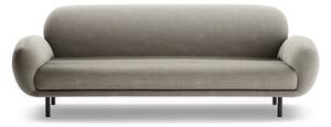 Szara sofa z materiału bouclé 208 cm Poppy – Micadoni