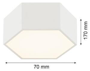 Argon Lampa sufitowa LED Libre, kremowo-biała, stal, 3000 K