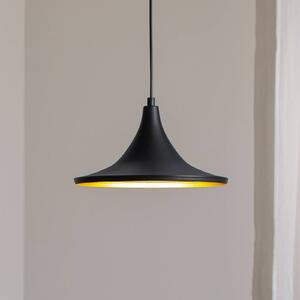 Lampa wisząca Genisy ROYALTECH, możliwość ściemniania, czarny, salon / jadalnia, metal, skandynawski