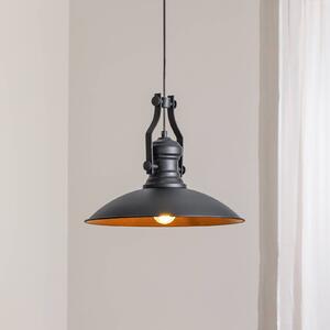 Lampa wisząca Fimda ROYALTECH, możliwość ściemniania, czarny, salon / jadalnia, metal