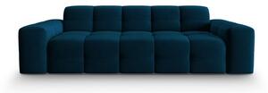 Ciemnoniebieska aksamitna sofa 222 cm Kendal – Micadoni Home