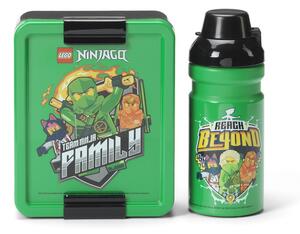 Pojemnik śniadaniowy dla dzieci z butelką Ninjago – LEGO®