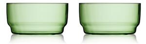 Zielone szklane miski zestaw 2 szt. 500 ml Torino – Lyngby Glas