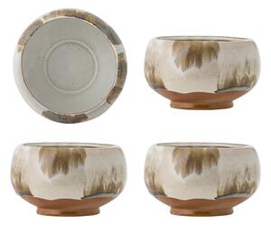 Kamionkowe miski zestaw 4 szt. 400 ml Jade – Bloomingville