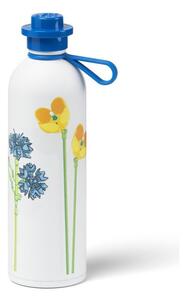 Biało-niebieski termos dla dzieci 560 ml Meadow Flowers – LEGO®