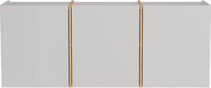 Kremowa szafka pod przedpokoju 138x55x29 cm Libbiano – Germania