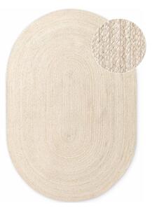 Dywan z juty dwustronny/tkany ręcznie w jasnym naturalnym kolorze 160x230 cm Braided – Hanse Home