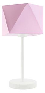 Lampka nocna na biurko lampa biurkowa LED z abażurem diament BURNE