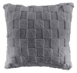 Poduszka dekoracyjna z mikropluszu 45x45 cm Rava – Tiseco Home Studio