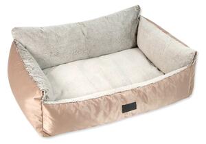 Legowisko dla psów w kolorze złota 58x46 cm Dog Fantasy Lux Platinum – Plaček Pet Products