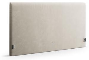 Beżowy tapicerowany zagłówek 150,5x100 cm Remo – Micadoni