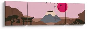 Obraz - Japonia N⁰2 (170x50 cm)